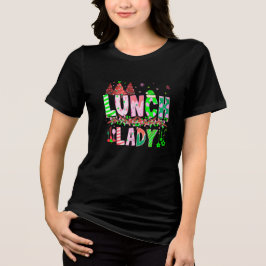 Christmas School Lunch Lady T-Shirt