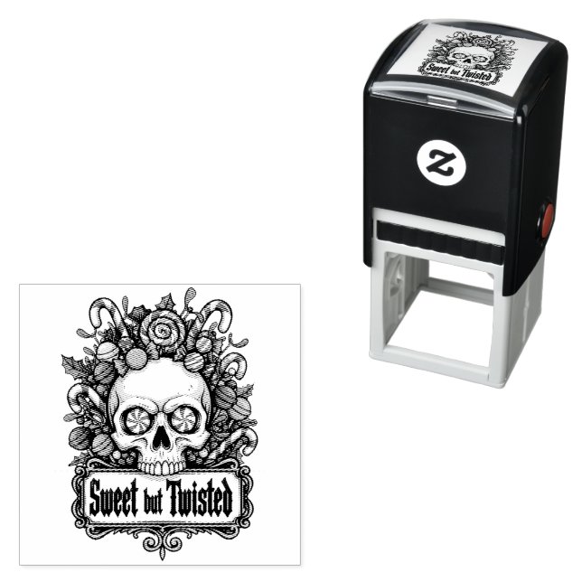 Christmas Self Inking Rubber Stamp Självfärgande Stämpel (In Situ)