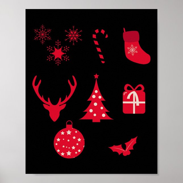 Christmas Shapes  Poster (Framsidan)