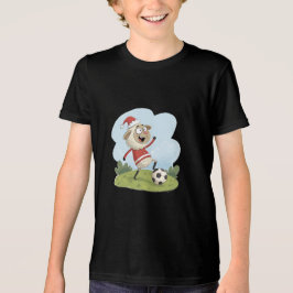 Christmas Sheep playing soccer T Shirt