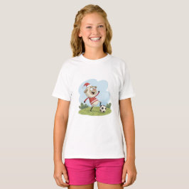 Christmas Sheep playing soccer T Shirt