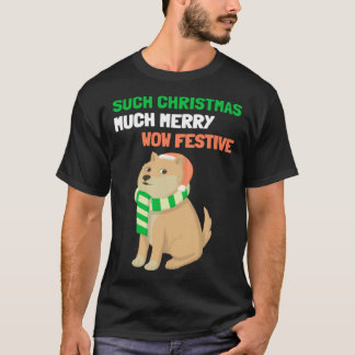 Christmas  Shiba Inu Doge Memes T Shirt