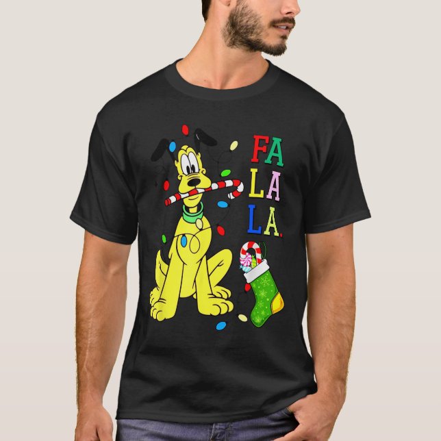 Christmas Shirt Cute La Fa Fa Swea  T (Framsida)