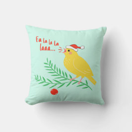 Christmas Singing Canary Kudde