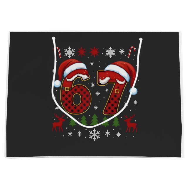 Christmas Six Seven 67 Santa Xmas Gen Alpha (Framsidan)