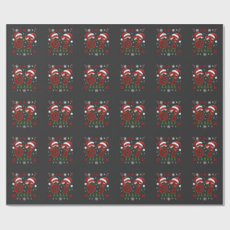 Christmas Six Seven 67 Santa Xmas Gen Alpha Presentpapper