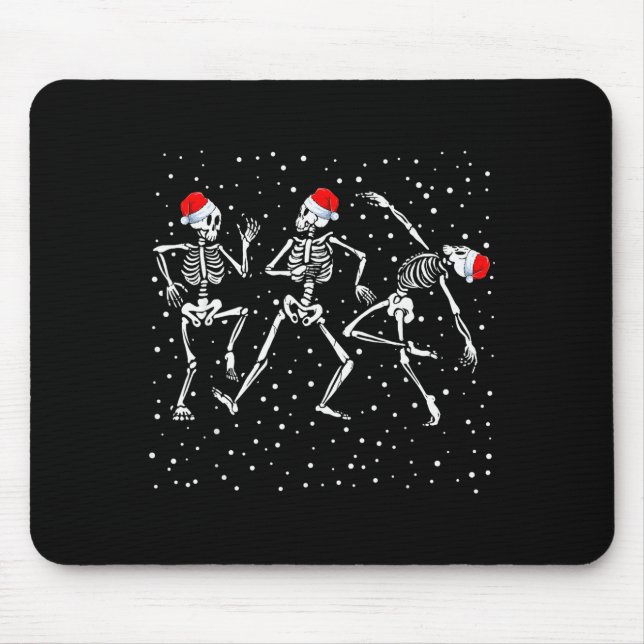 Christmas Skeleton Dancing Funny Xmas  Musmatta (Framsidan)