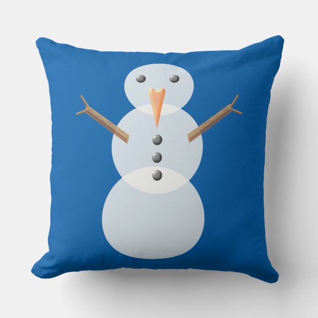 christmas snögubbe kudde (Framsida)