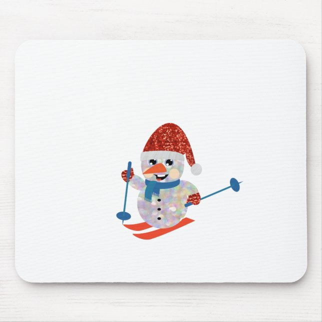 christmas snögubbe musmatta (Framsidan)