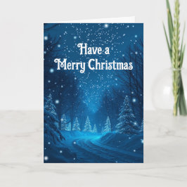 Christmas Snow Christmas Kort