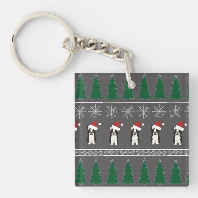 Christmas Snowflakes, Santa Dog, Tree (Framsidan)