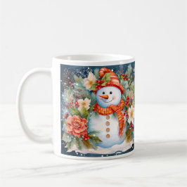 Christmas Snowman Kaffemugg