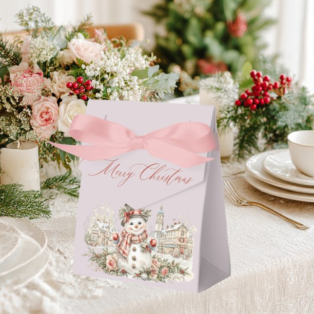 Christmas snowman presentaskar (Skapare uppladdad)