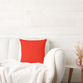 Christmas solid red kudde