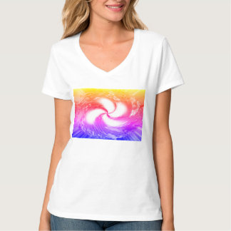 Christmas spirit in the wind stylish festive t shirt