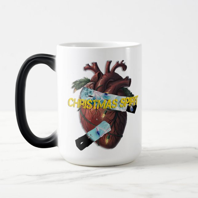 Christmas Spirit Magisk Mugg (Vänster)