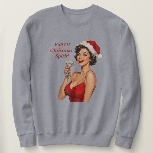 Christmas Spirit Sweatshirt (Design framsida)
