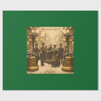 CHRISTMAS SPIRIT TRADITIONAL DESIGN PRESENTPAPPER