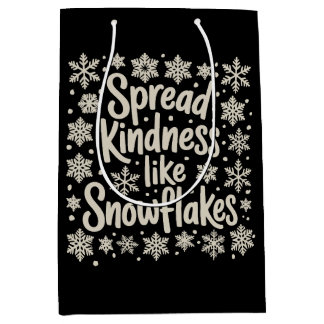 Christmas Spread Kindness Like Snowflakes Xmas