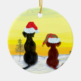 christmas springador julgransprydnad keramik