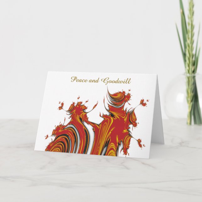 CHRISTMAS SPRITNINGAR HELGKORT (Framsida)