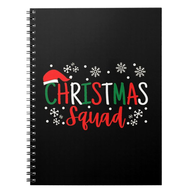CHRISTMAS SQUAD ANTECKNINGSBOK (Framsidan)