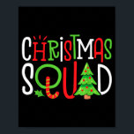 Christmas Squad Funny Xmas Tree Family Matching Pa Poster<br><div class="desc">Christmas Squad Funny Xmas Tree Family Matching Pajamas Boys Short Sleeve</div>