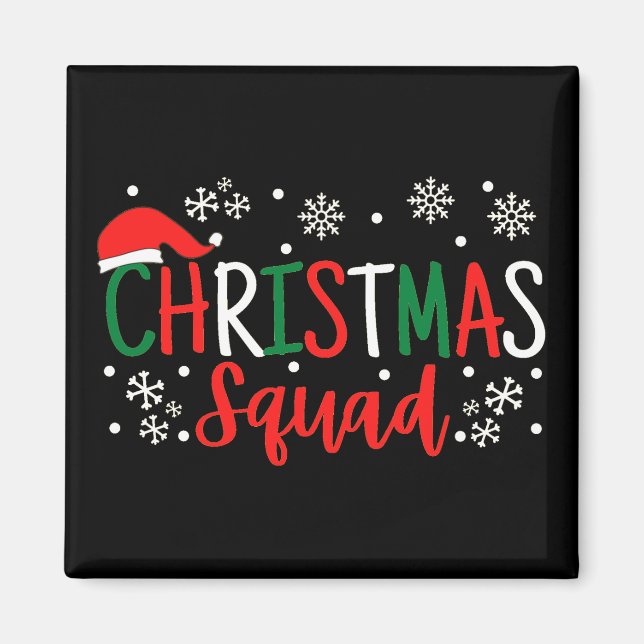 CHRISTMAS SQUAD MAGNET (Framsidan)