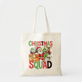 Christmas Squad Santa Family Matching Xmas Tygkasse