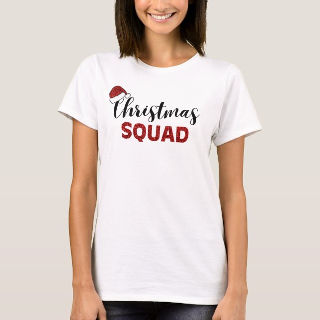 CHRISTMAS SQUAD T SHIRT (Framsida)
