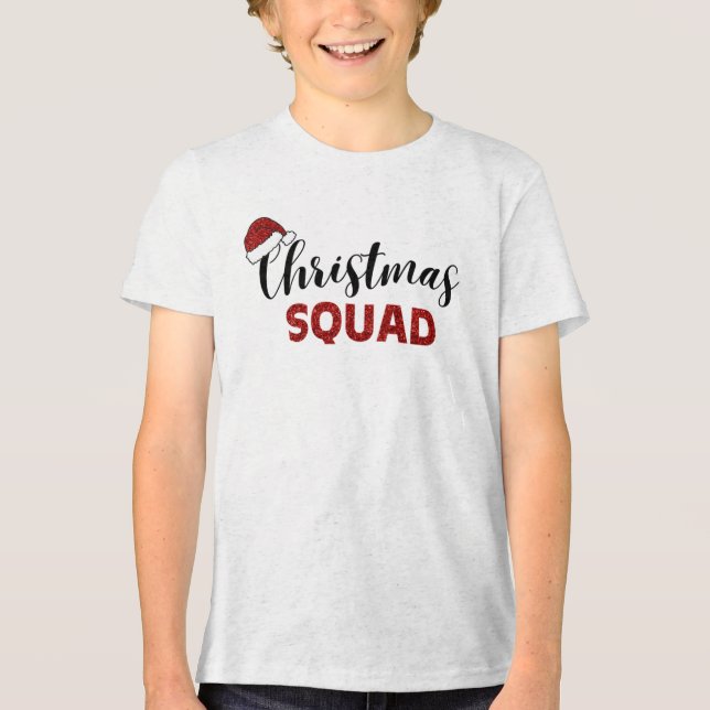 CHRISTMAS SQUAD T SHIRT (Framsida)