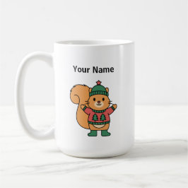 Christmas Squirrel Mug Kaffemugg