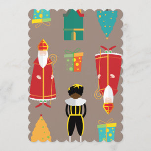 christmas st nicholas inbjudningar
