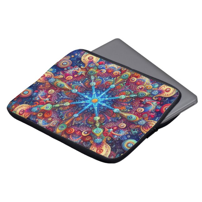 CHRISTMAS STAR LAPTOP FODRAL (Framsida topp)