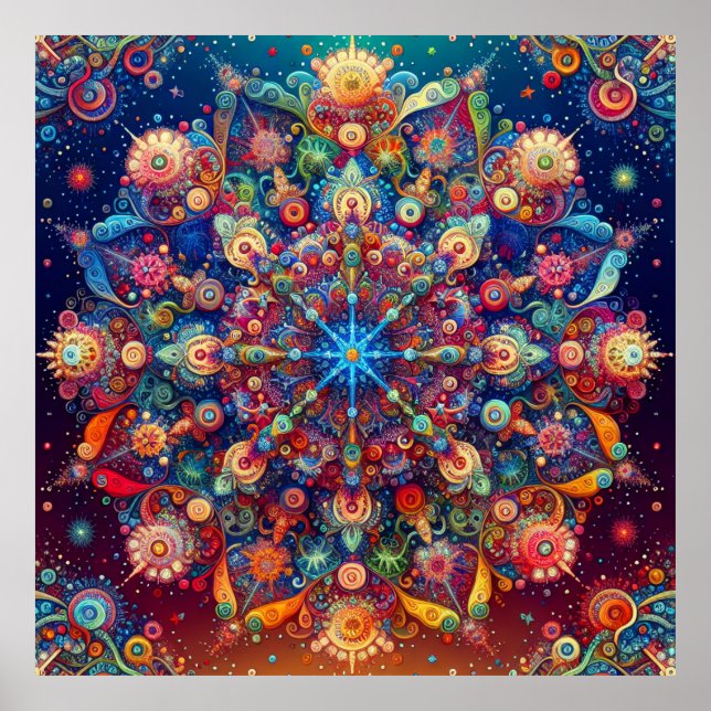 CHRISTMAS STAR POSTER (Framsidan)