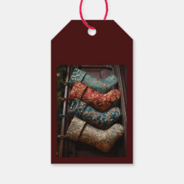 Christmas Stockings Presentetikett