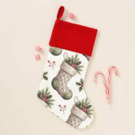 Christmas Stockings Winter Berries