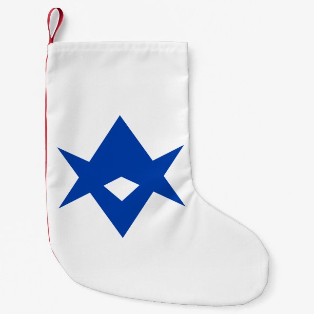 Christmas Stockings with Flag of Toyota City Liten Julstrumpa (Framsidan)