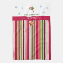 Christmas Striped– Holiday Cooking & Baking Gift