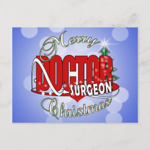 CHRISTMAS SURGEON DOKTOR HELG VYKORT