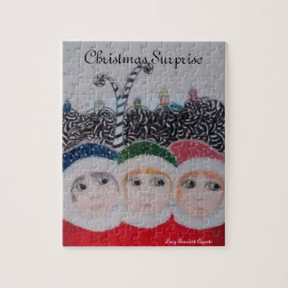 Christmas Surprise cute kids Puzzle Pussel