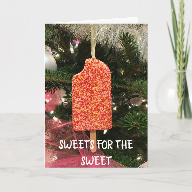 **CHRISTMAS SVEET FÖR MITT SVIN** HELGKORT (Framsida)