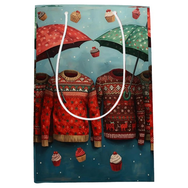Christmas Sweater Gift Bag (Framsidan)
