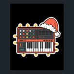 Christmas Synthesizer Festive Holiday Xmas  Poster<br><div class="desc">Christmas Synthesizer Festive Holiday Xmas</div>