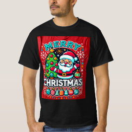 Christmas t-shirt design grönt träd med sinta