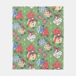 CHRISTMAS TABLETOP GAMING DICE MÖNSTER FLEECEFILT