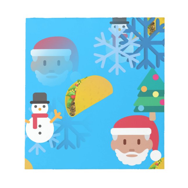 christmas taco emoji anteckningsblock (Framsida)