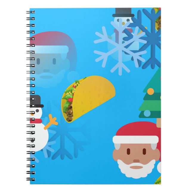 christmas taco emoji anteckningsbok (Framsidan)