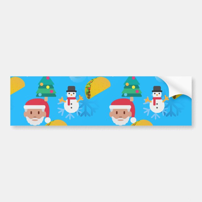 christmas taco emoji bildekal (Framsidan)