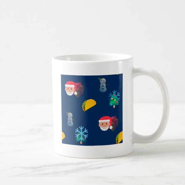 christmas taco emoji kaffemugg (Höger)